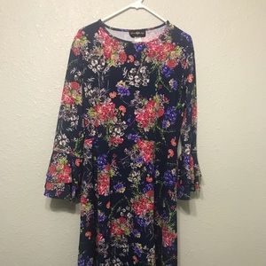 FLORAL DRESS🎀 •Dress Like An Angel•